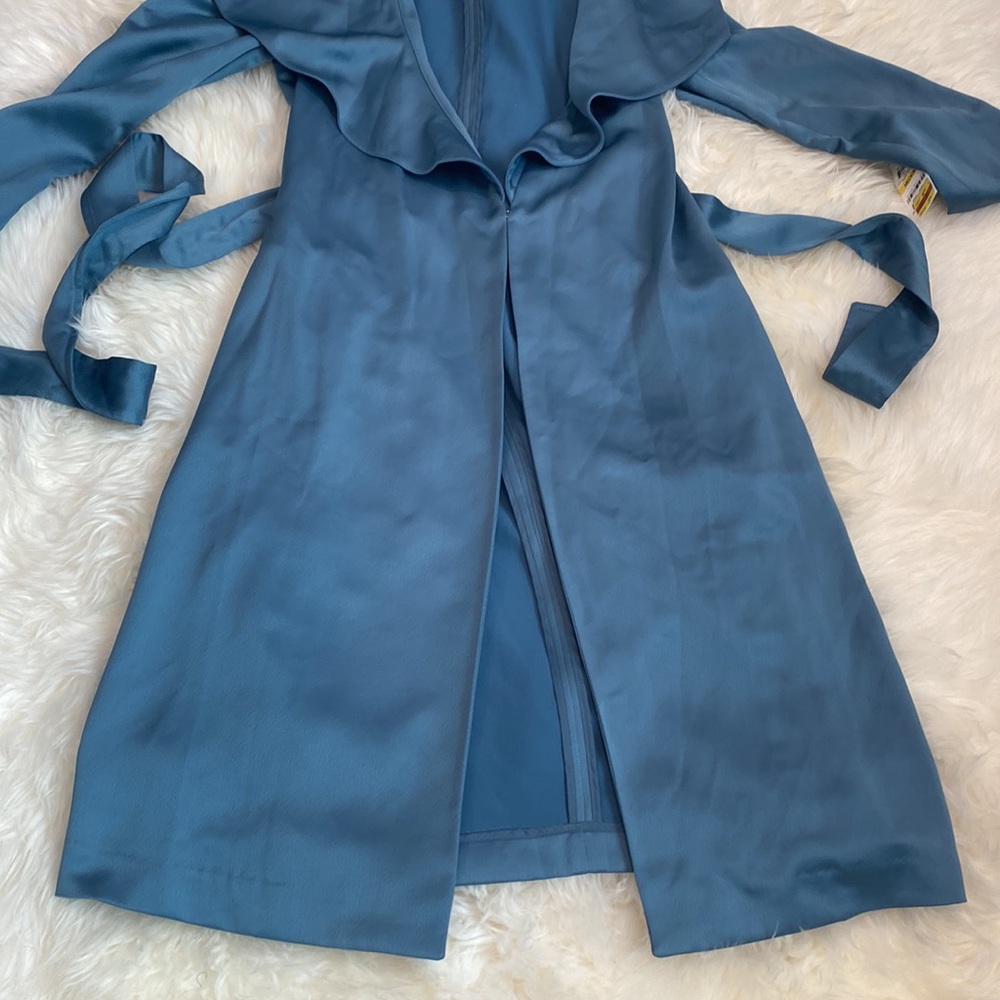 Bar III Women's Drape Front Duster Jacket. M - Picture 5 of 12